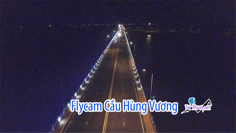 Cầu Hùng Vương Tuy Hòa Phú Yên góc nhìn từ FlyCam tuyệt đẹp
