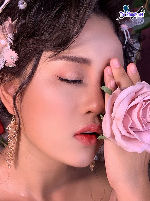 Makeup 'sương sương' cho cô dâu, Áo Cưới Đẹp Tuy Hoà Phú Yên giữa hè nóng nực (2)