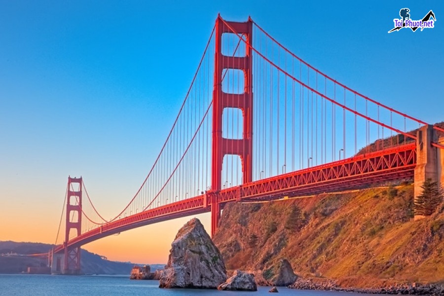 Chiêm ngưỡng công trình kiến trúc bậc nhất Cầu Cổng Vàng San Francisco (1)