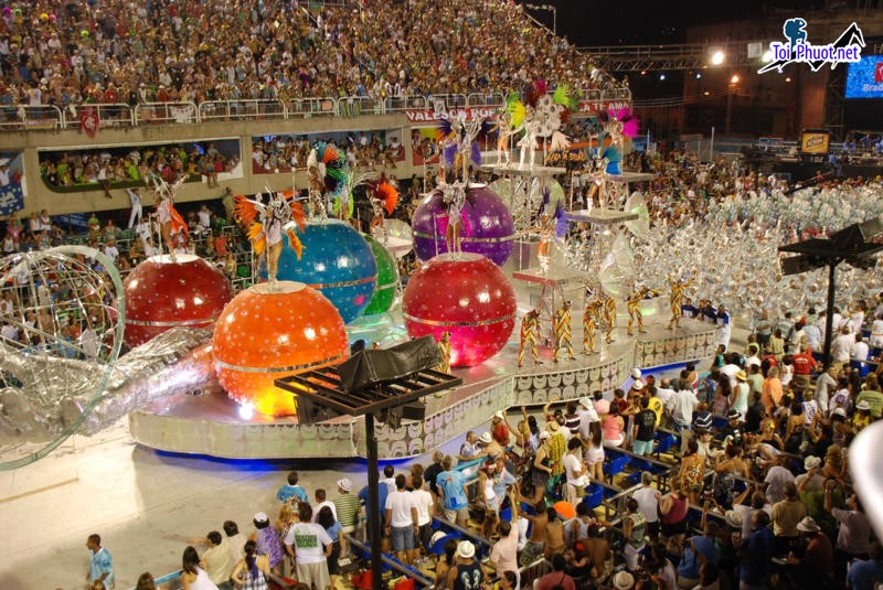 Tham gia lễ hội Rio carnival ở Thành phố Rio Carnival Brazil (2)