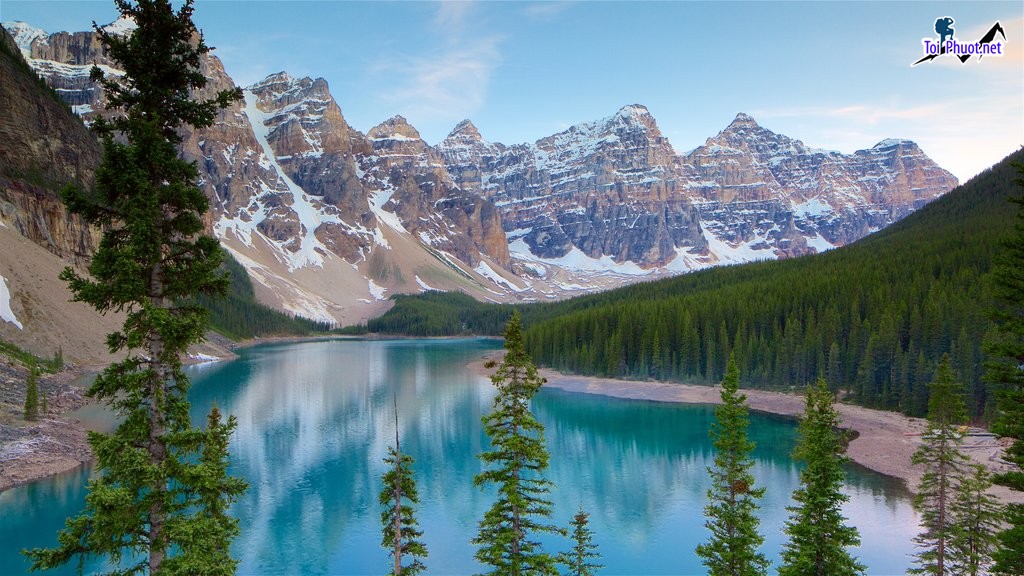 Thiên nhiên tuyệt vời với Công viên quốc gia Banff Canada nhiều du khách ưa thích