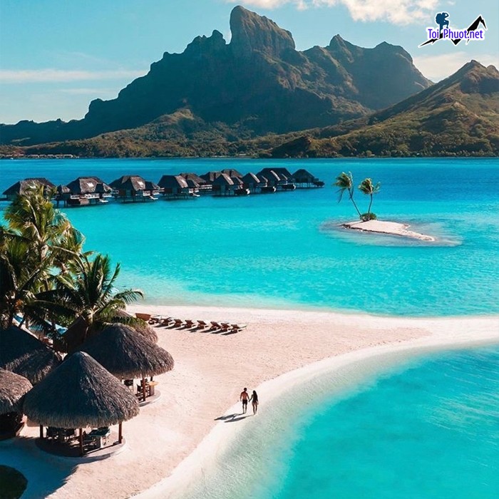 Bãi biển Bora Bora Pháp Thiên đường nghỉ dưỡng của nước Pháp (1)