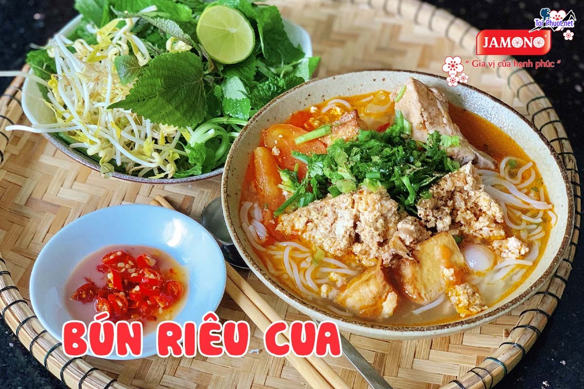 Bún riêu cua đồng là một món ăn truyền thống của người Việt Nam (1)