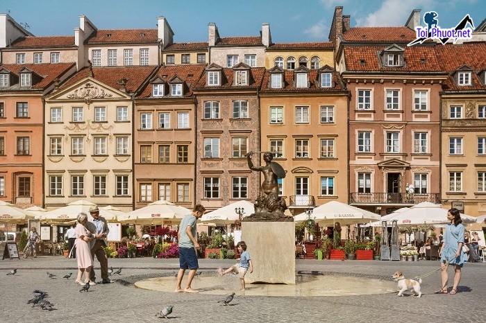 Cùng đi dạo một vòng quanh phố cổ Ba Lan Warsaw viên ngọc quý của thủ đô Ba Lan (1)