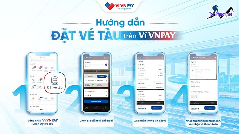 Dịch vụ đặt vé tàu hỏa đơn giản với 4 bước với mua online không cần đến ga (1)