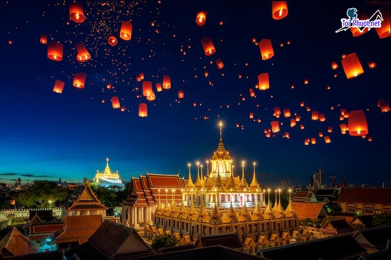 Dịch vụ tổ chức lễ hội thả đèn trời Yi Peng ở Chiang Mai Thái Lan (1)