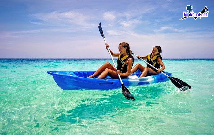 Dịch vụ tour kết hợp trải nghiệm chèo thuyền kayak bộ môn thể thao dưới nước thú vị (3)