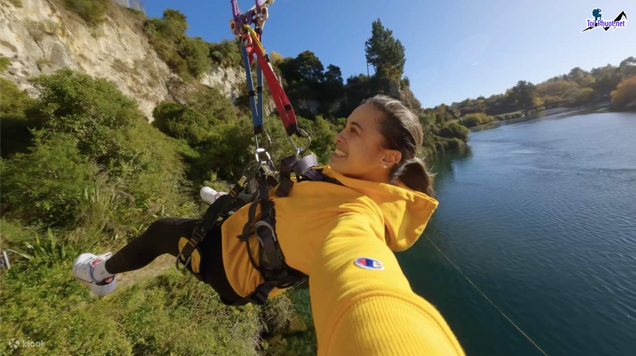 Du lịch Bungee Jumping New Zealand tìm cảm giác mạnh với trò nhảy Bungy