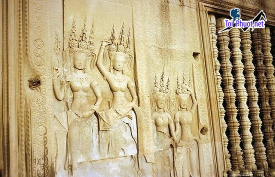 Khám phá đền cổ Angkor Wat Campuchia kỳ quan nổi tiếng thế giới ở Campuchia (2)