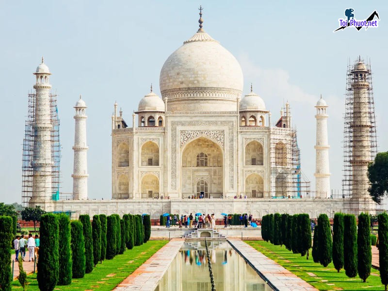 Kiệt tác kiến trúc Thăm lăng Taj Mahal Ấn Độ vang danh Ấn Độ (1)