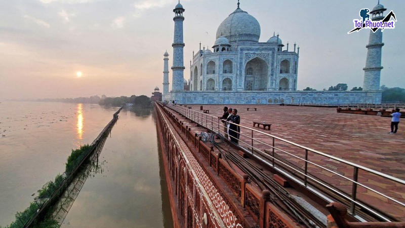 Kiệt tác kiến trúc Thăm lăng Taj Mahal Ấn Độ vang danh Ấn Độ (5)