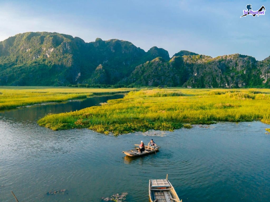 Kinh nghiệm Đầm Vân Long Ninh Bình nổi tiếng với vẻ đẹp hoang sơ mộng mị (4)