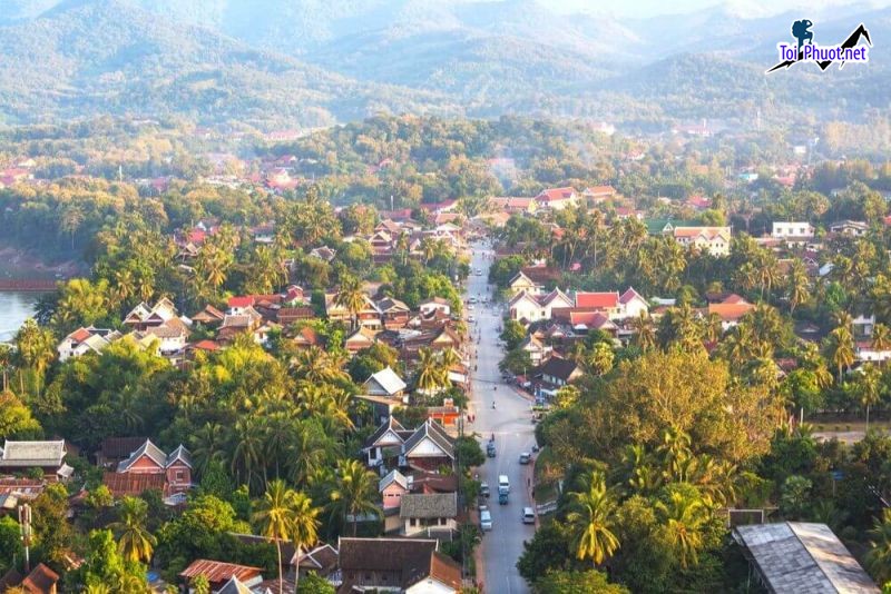 Lào Luang Prabang thị trấn vào top đẹp nhất thế giới của Lào