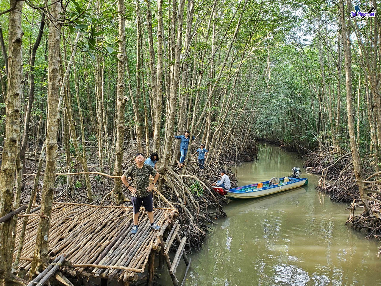 Một ngày trải nghiệm Dịch vụ khám phá hệ sinh thái rừng ngập mặn (1)