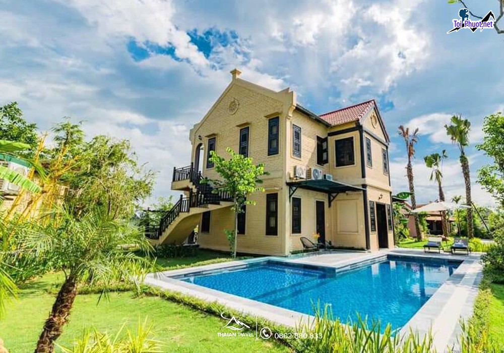 Top những Resort, villa Vĩnh Yên Vĩnh Phúc View Đẹp, Có Hồ Bơi Sang Chảnh (1)