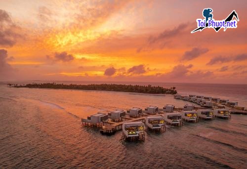 Villa ngắm hoàng hôn Maldives địa điểm ngắm hoàn hôn đẹp nhất thế giới (2)