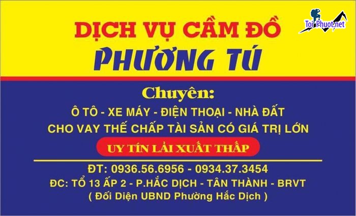 Tiệm Dịch vụ cầm đồ Bà Rịa Vũng Tàu lãi suất thấp 1, Uy tín nhanh gọn bảo mật giá rẻ lâu năm chắc chắn (3)