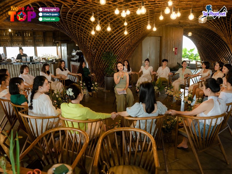 Top 10 Quán cafe đẹp nhất Nghệ An có không giang rộng rãi thoáng mát (2)