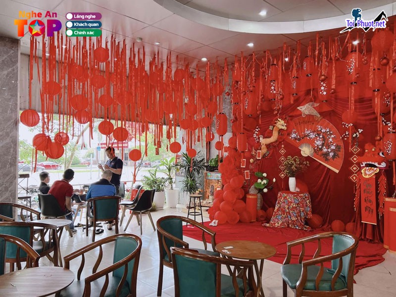 Top 10 Quán cafe đẹp nhất Nghệ An có không giang rộng rãi thoáng mát (3)