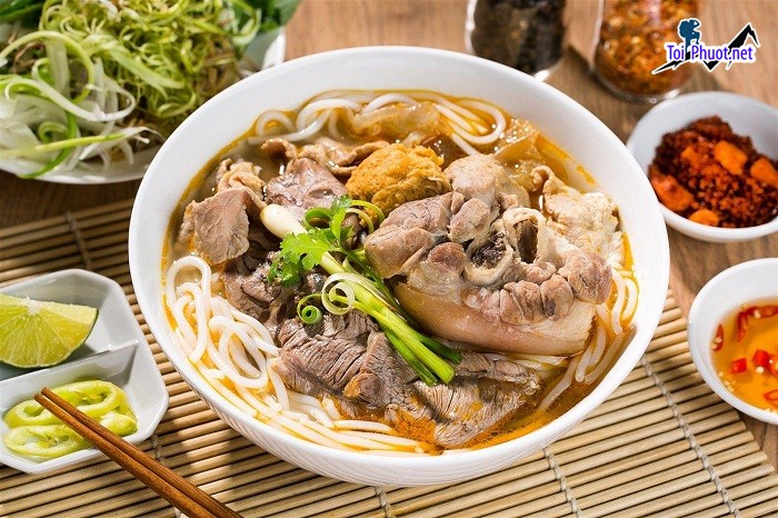 Top 13 Quán bún bò Huế ngon ở Thái Nguyên thơm ngon đậm đà (2)