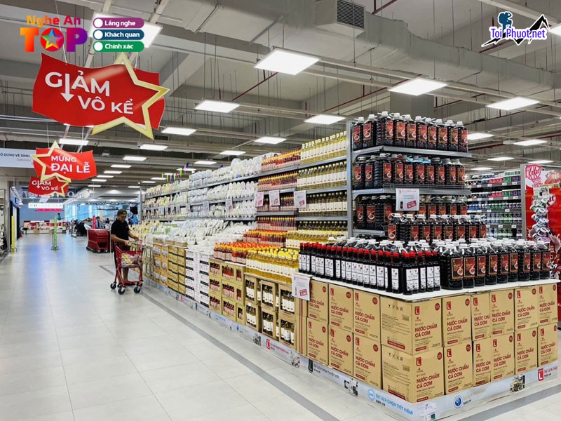 Top 5 Trung tâm thương mại đẹp và lớn nhất Nghệ An mua sắm thả ga (1)