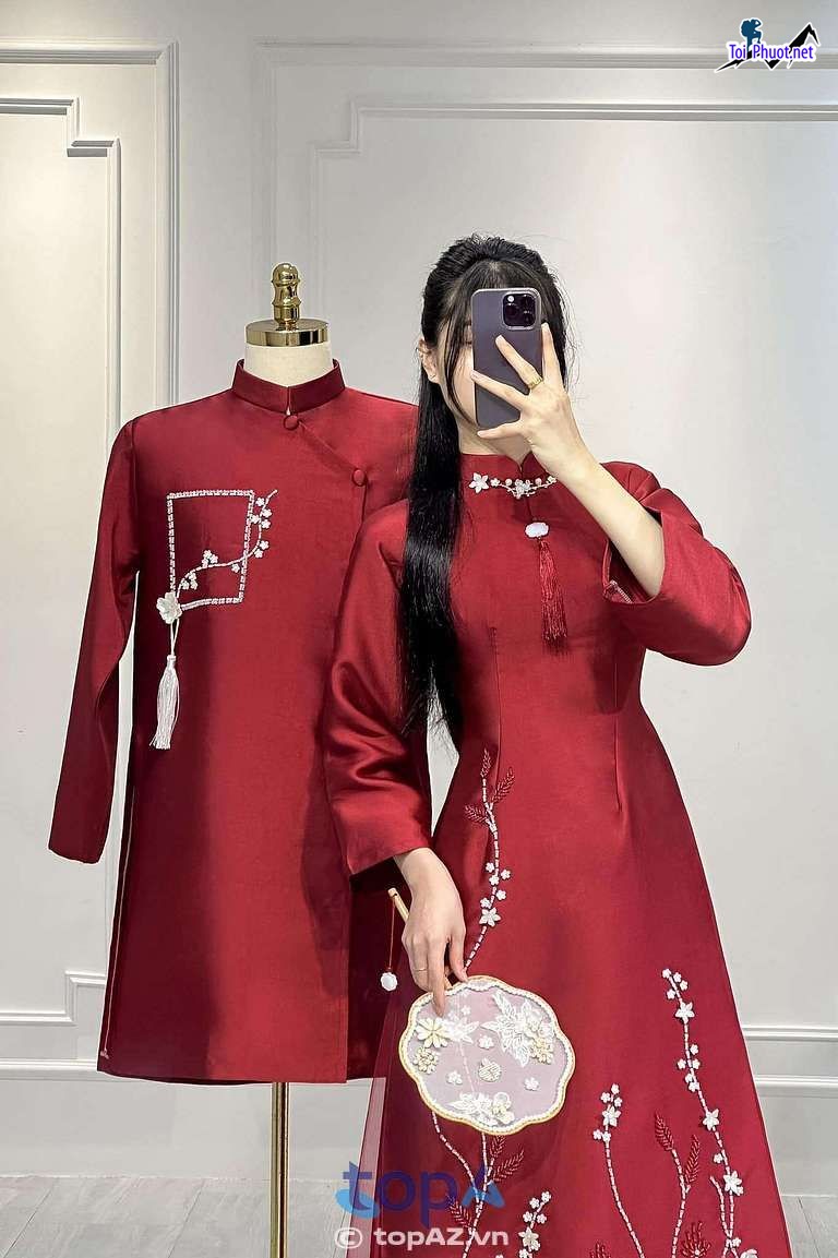 Top 5 Cửa hàng cho thuê áo dài đẹp, giá tốt nhất tại Lai Châu cho ngày cưới hỏi của mình (3)