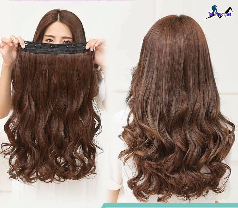 Top 4 Cửa hàng bán tóc giả chất lượng và uy tín nhất Điện Biên tóc uốn lượn đẹp mê li (2)