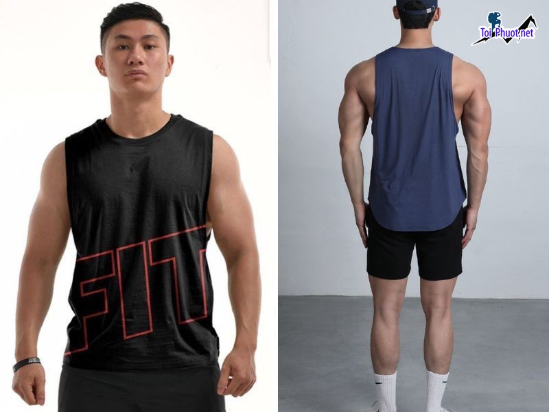 Áo thun vải thái lan nam nữ Tam Kỳ Quảng Nam bóng đá banh, thể thao ba lỗ (4)
