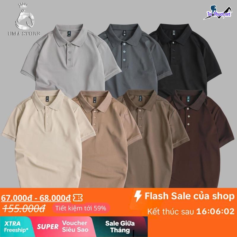 Cửa hàng bán áo thun thái lan Sài Gòn Hồ Chí Minh nam nữ cá sấu, poly polo (1)
