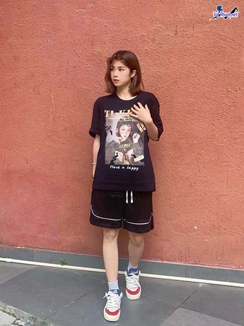 Đồ bộ thun cotton thái lan nam nữ Bạc Liêu form rộng (1)