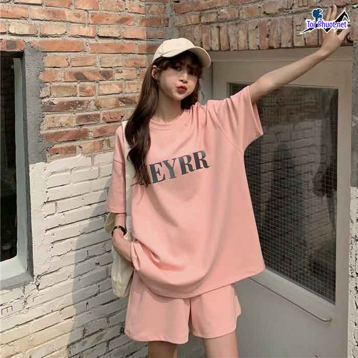 Đồ bộ thun cotton thái lan nam nữ Cần Thơ form rộng (2)