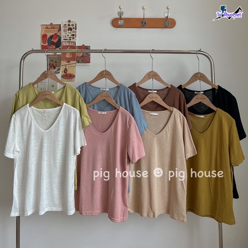 Shop áo thun nam nữ thái lan Đông Hà Quảng Trị hàng đẹp chất cotton (2)