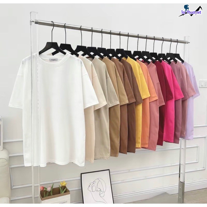 Shop áo thun nam nữ thái lan Thái Bình hàng đẹp chất cotton (2)