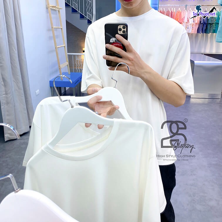 Shop áo thun nam nữ thái lan Việt Trì Phú Thọ hàng đẹp chất cotton (1)