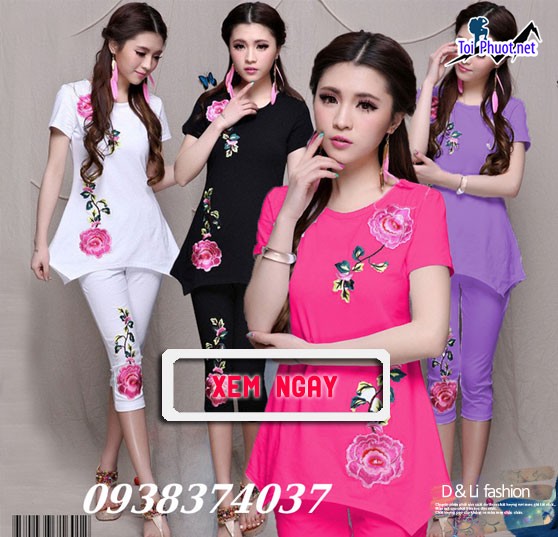 Xưởng may nguồn sỉ Cần Thơ áo thun, đồ bộ, đầm thun thái nam nữ (3)