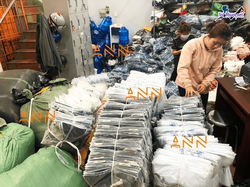 Xưởng may nguồn sỉ Đồng Xoài Bình Phước áo thun, đồ bộ, đầm thun thái nam nữ (2)