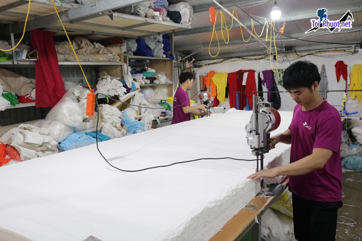Xưởng may nguồn sỉ Lạng Sơn áo thun, đồ bộ, đầm thun thái nam nữ (2)