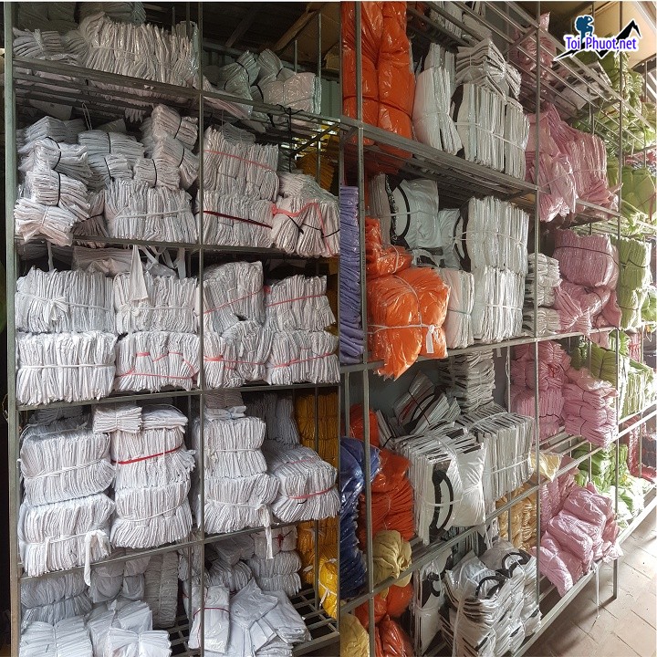 Xưởng may nguồn sỉ Tân An Long An áo thun, đồ bộ, đầm thun thái nam nữ