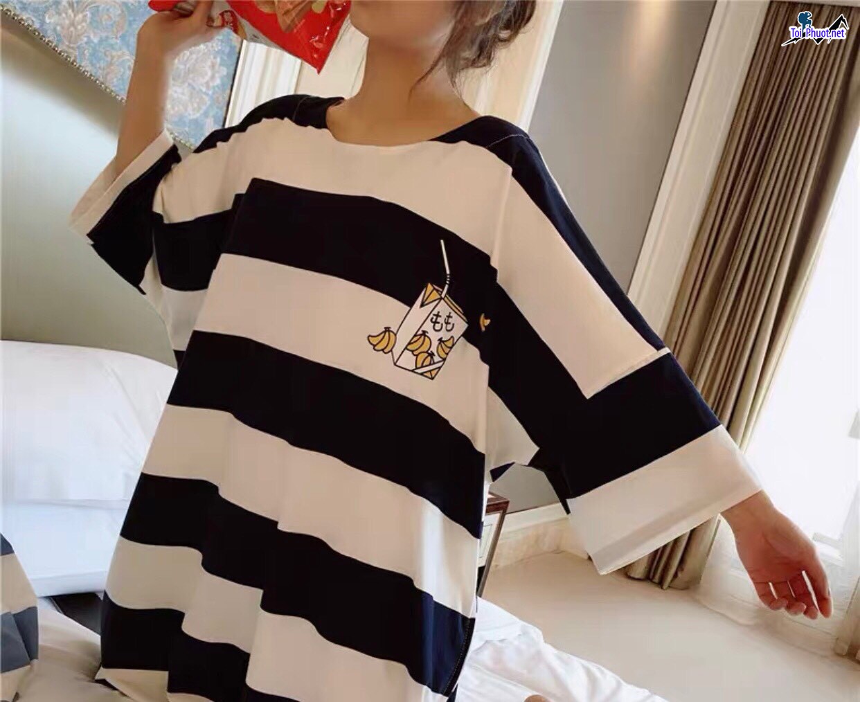 Xưởng may nguồn sỉ Trà Vinh áo thun, đồ bộ, đầm thun thái nam nữ (1)