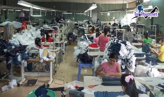 Xưởng may nguồn sỉ Việt Trì Phú Thọ áo thun, đồ bộ, đầm thun thái nam nữ (2)