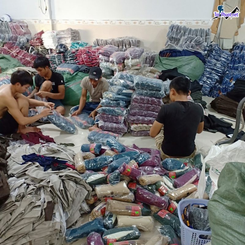 Xưởng sỉ áo, vải thun thái lan nam nữ Bắc Giang xách tay chính hãng (1)