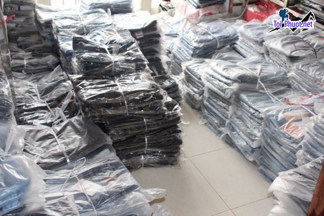 Xưởng sỉ áo, vải thun thái lan nam nữ Bắc Giang xách tay chính hãng (2)