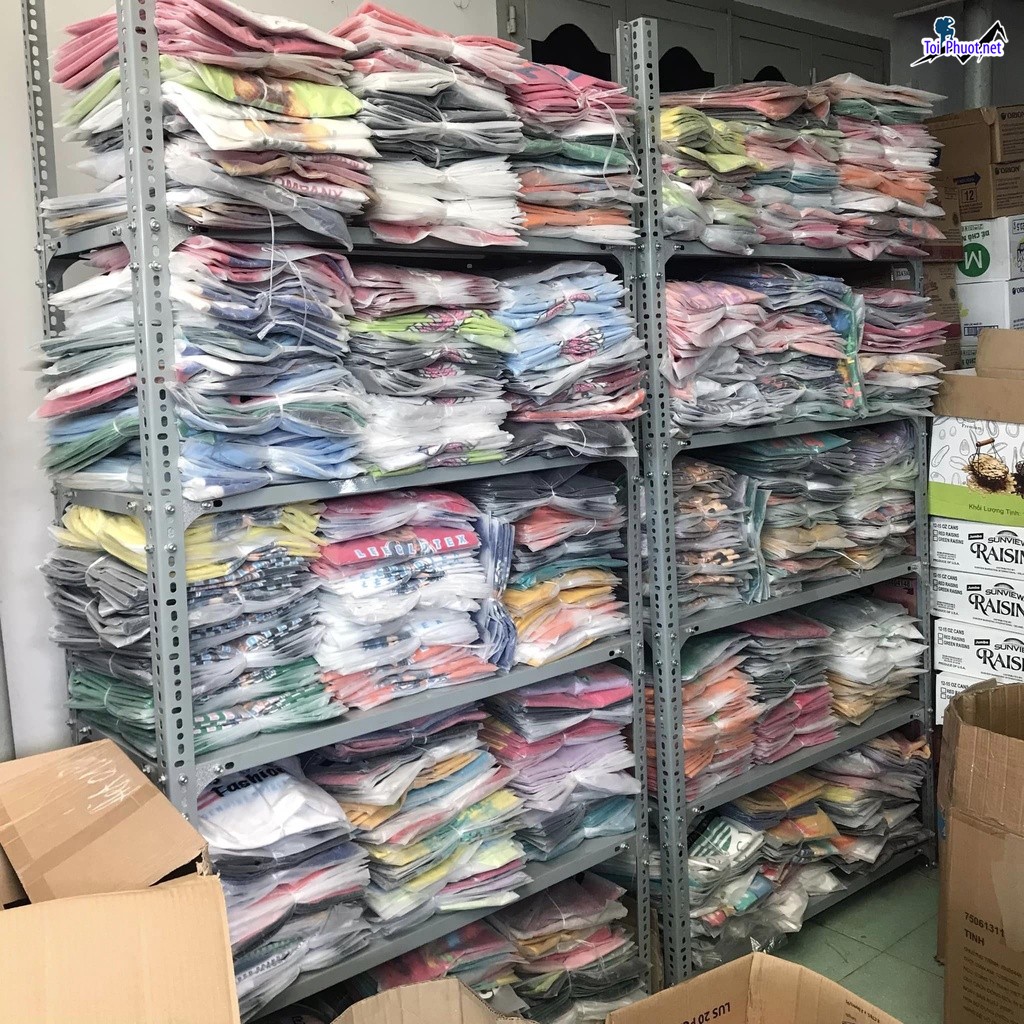 Xưởng sỉ áo, vải thun thái lan nam nữ Điện Biên Phủ xách tay chính hãng (1)