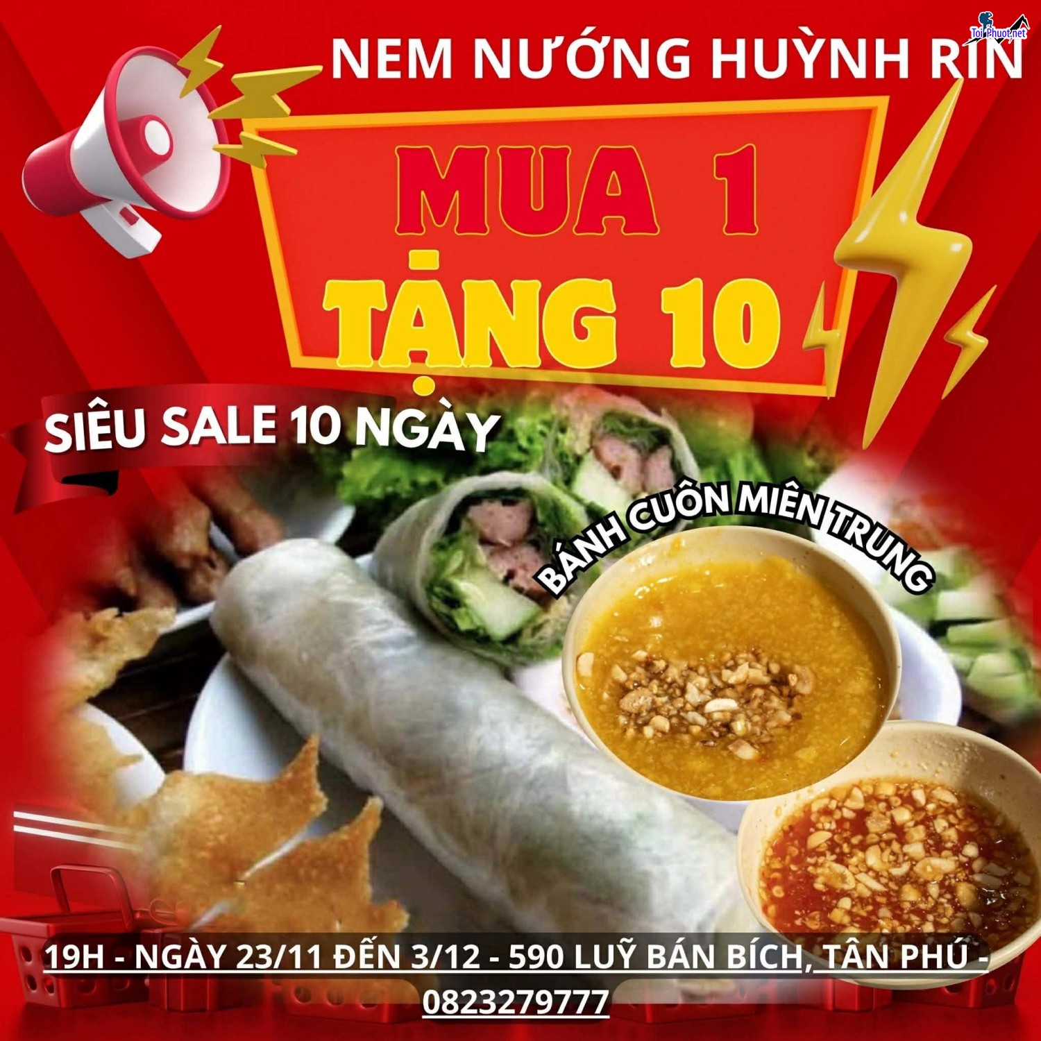 5 quán Nem Nướng Nha Trang Hóc Môn ăn là ghiền Sài Gòn Hồ Chí Minh (4)